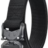 YWHCHI Tactical Belt, Military Hiking Rigger 1.3" Stretch Nylon Web Work Belt With Heavy Duty Quick Release Buckle | Belts