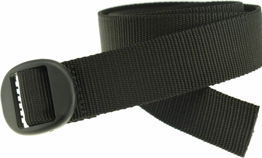 Thomas Bates Thomas Bates Black Backpacker Web Belt | Belts