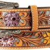 ARIAT Ariat Western Belt Womens Sunflower Daisy Tool S Multi-Color A1566197 | Belts