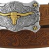 Tony Lama Tony Lama Boys' Little Texas Belt And Buckle Brown | Belts