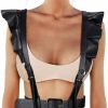 Pinwe Pinwe Women'S Punk Leather Body Harness Belt Adjustable Buckle Straps Waist Belts Chain Harajuku Suspenders(Ss25) One Size | Belts