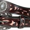 TOPACC Topacc Western Belts For Women Cowgirl Concho Buckle Brown Embossed Country Belt Jeans Pants Dresses | Belts