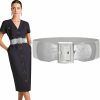 SUOSDEY Suosdey Wide Elastic Belt For Women, Stretch Cinch Waist Belt For Ladies Dresses With Metal Buckle | Belts