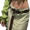 VILAGRAH Vilagrah Women Y2K Vintage Belt Grunge Punk Leather Pu Cinch Waistband Dress Jeans Adjustable Belt Hollowed | Belts