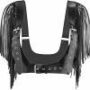 Ayliss Ayliss Women Gothic Corsets Punk Waist Belt Vest Exotic Pu Leather Fringe Steampunk Underbust Corset Dress Belt Costume | Belts