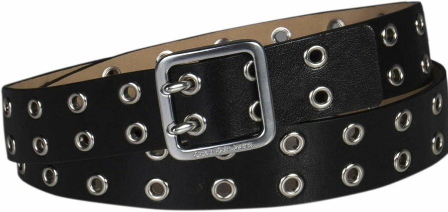 Calvin Klein Calvin Klein Women'S Square Buckle Classic Fashion Belt For Jeans, Trousers And Dresses | Belts