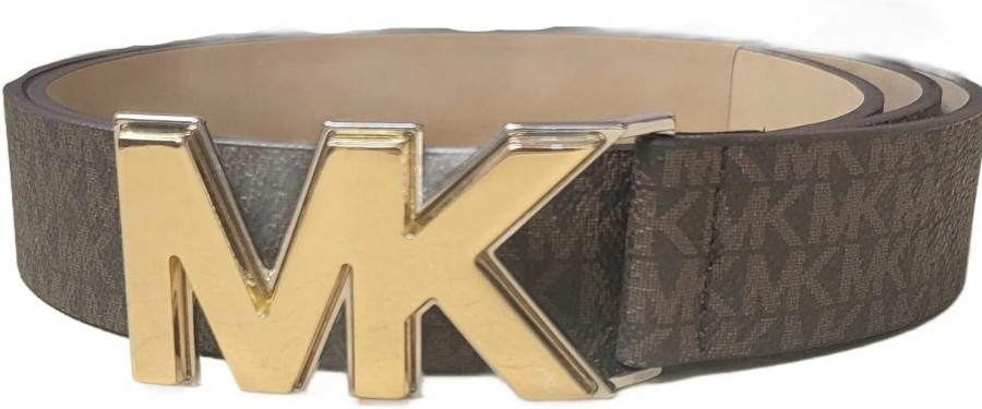 Michael Kors Michael Kors Signature Monogramn Belt Mk Logo | Belts