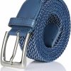 BSLLNEK Elastic Braided Belt, 1 3/8", Woven Stretch Belt For Golf Casual Jeans Shorts Pants | Belts