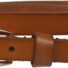 beltiscool Women'S 1/2" (13 Mm) Skinny Cowhide Full Grain Leather Dress Belt | Belts