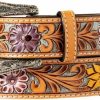 ARIAT Ariat Western Belt Womens Sunflower Daisy Tool M Multi-Color A1566197 | Belts