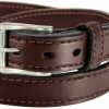 Daltech Force Daltech Force Women'S Thick Leather Gun Belt - Usa Made 1.25" Wide Ccw Concealed Carry Leather | Belts