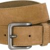 Belts.com Square Buckle Casual Jean Suede Leather Belt 1 1/2" Wide | Belts