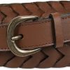 Levi's Levi'S Women'S Fully Adjustable Skinny Casual Leather Braided Belt For Jeans, Trousers And Dresses | Belts