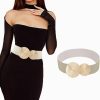 Auwoyss Women Belt Circle Stretch Dresses Belt Elastic Vintage Waist Belt For Women And Girls | Belts