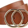 Earnda Earnda Women'S Leather Belt Fashion Soft Faux Leather Waist Belts For Jeans Dress | Belts