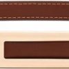 Yuangu Womens Leather Belt Skinny Waist Belt For Dresses With Gold Buckle, Womens Simple Thin Belts For Jeans Pants | Belts