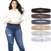 XZQTIVE Xzqtive 4 Pieces 6 Pieces Invisible No Show Women Belt Stretch Elastic Adjustable With Flat Buckle For Jeans Pants Dresses | Belts