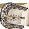 Verdusa Verdusa Women'S Western Cowgirl Buckle Floral Pu Leather Waist Belts Vintage Belt | Belts