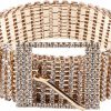 LALA IKAI Lala Ikai Women Crystal Rhinestone Chain Waist Belt Party Club Sparkle Waistband | Belts