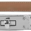 ANHAISHUILV Anhaishuilv Women'S Skinny Leather Belt With Adjustable Silver Turn-Lock Buckle - Ideal For Dresses, Jeans, And Coats, Black | Belts