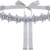 ULAPAN Ulapan Rhinestone Bridal Belt Sashes For Women Dress, Diamond Wedding Belts Sash Ribbon For Bridesmaid Prom Gowns | Belts