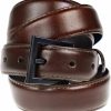 Beep Free 1 1/8" Top Grain Leather Belt | Airport Friendly | Metal Free | Belts