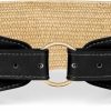 WHIPPY Whippy Women Straw Woven Stretch Belt Fashion Boho Elastic Waist Belt Skinny Ladies Dress Belt | Belts