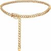 KunJoe Kunjoe Chain Belt For Women Wasit Chain Belt Chain Chunky Belt Chain Gold Chain Belts | Belts