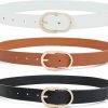 Earnda Earnda Womens Belts For Jeans Faux Leather Strap | Belts