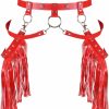 BYDHSS Woman Body Harness Adjustable Dance Clothing Accessories Leg Waist Tassel Gothic Punk Belt | Belts