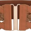 JASGOOD Jasgood Women Elastic Vintage Wide Waist Belt Stretchy Retro Waist Belt For Dress | Belts