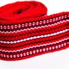 Ukrainian embroidery Ukrainian Hand Woven Homespun Hutsul Belt Red Krayka 7 Cm For Vyshyvanka | Belts