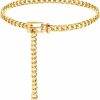 BAOKELAN Baokelan Chain Belt For Women Chunky Waist Chain Belts For Dresses | Belts