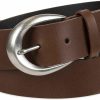 Levi's Levi'S Women'S Casual Soft Leather Jean Belt With Rounded Buckle | Belts