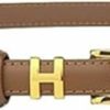 Generic 1 Pack Women Skinny Leather Belt For Jeans Pants Dress, Women Belt With H Buckle Design For Women (Brown) | Belts