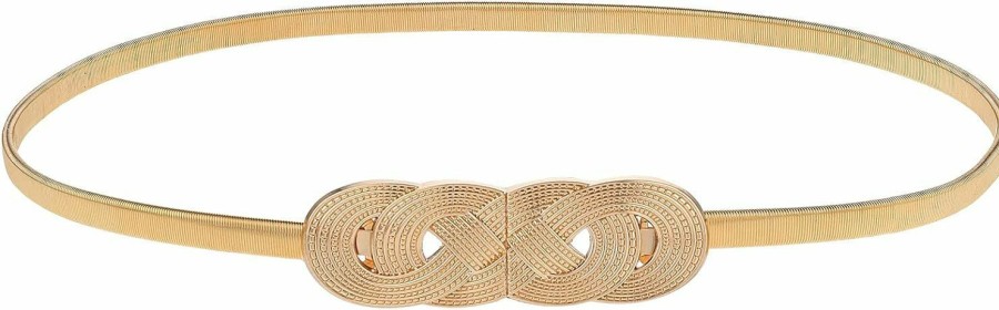 Giantree Giantree Women Skinny Belt, Metal Corset Belt Thin Waist Belt Stretch Waist Belt For Dress | Belts