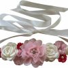 Luoyunna Luoyunna Baby Shower Sash For Mom Flower Maternity Sash Pregnancy Belt For Gender Reveal | Belts