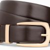 XZQTIVE Xzqtive Plus Size Women Belts For Jeans Pants Fashion Ladies Black Leather Belts With Gold Buckle | Belts