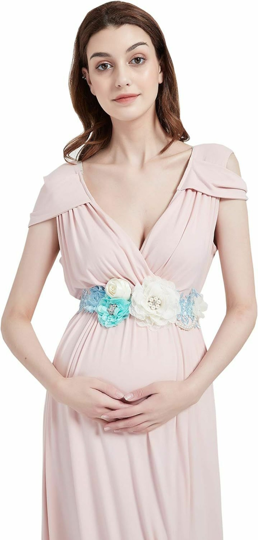 FANFAN Fanfan Maternity Sash Belt Pregnant Wedding Sash Belt Bridal Sash Belts Y01… | Belts