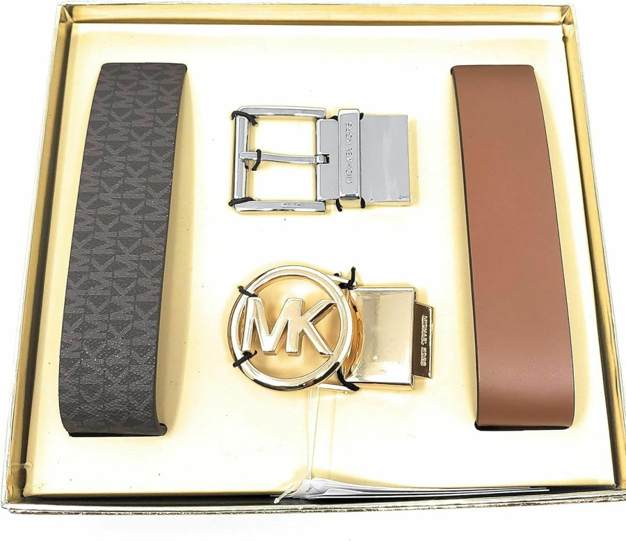 Michael Kors Michael Kors Women'S 4 In 1 Leather Belt Gift Set | Belts