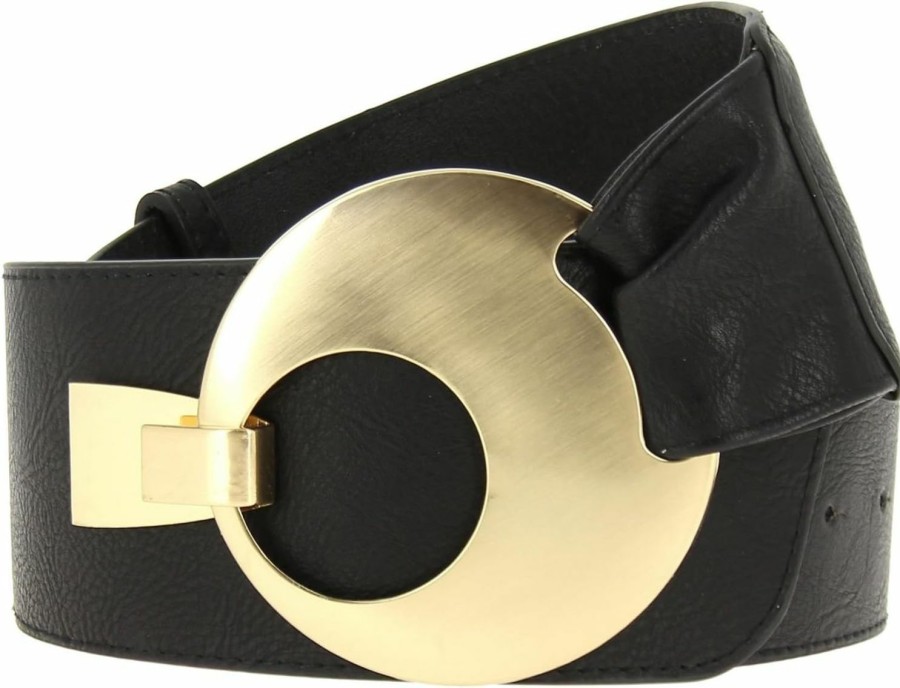 FASHIONGEN Fashiongen - Woman Adjustable Polyurethane Wide Waist Belt, Vanessa | Belts