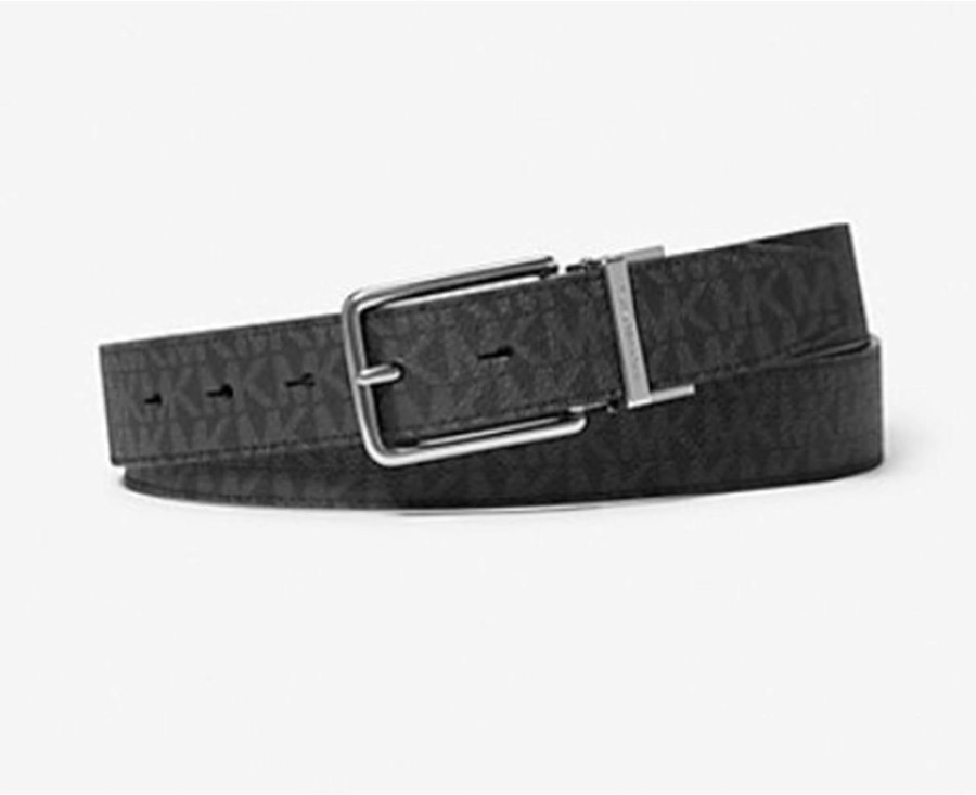 Michael Kors Michael Kors 4-In-1 Reversible Logo Belt Box Set (Black) | Belts