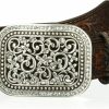 ARIAT Ariat Women'S Scroll Embossed Buckle Belt | Belts