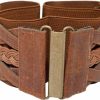 eVogues Apparel Evogues Braided Elastic Stretchy Retro Wide Waist Cinch Belt | Belts