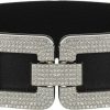 BSLLNEK Women'S Elastic Vintage Belt Stretchy Retro Wide Waist Cinch Belt For Women | Belts