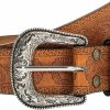 XuoAz Xuoaz Women Vintage-Western Pu Leather Rhinestone-Buckle-Belt Cowgirl Bling-Diamond Country Waist Belts(For 33\" To 38\" Waist) | Belts