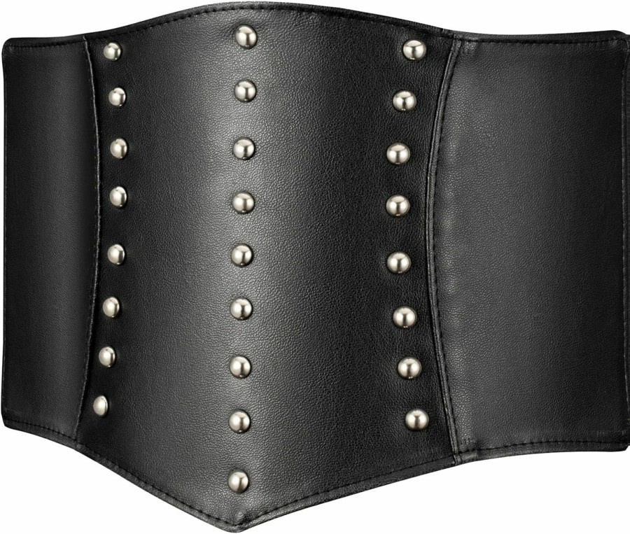 YooAi Corset Belt For Women Dresses Wide Elastic Corset Waist Cinch Renaissance Pirate Costume Belt | Belts