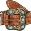 NociHah Nocihah Adjustable Vintage Western-Belts For Women Men Engraved Buckle-Belts Cowboy-Cowgirl-Belt Waist For 28\"-38\" | Belts