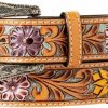 ARIAT Ariat Western Belt Womens Sunflower Daisy Tool Xl Multi-Color A1566197 | Belts