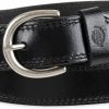 Dickies Dickies Women'S Casual Leather Jean Workwear Belt With Round Harness Buckle | Belts